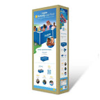 Piscine d'activité rectangulaire hors sol Funsicle de 7 pieds, durable, capacité 4 personnes, avec technologie SmartConnect pour les 6 ans et plus, Bleue