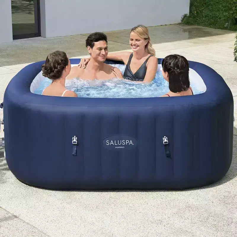 Spa gonflable Bestway Hawaii avec 6 places SaluSpa et 2 oreillers appuie-tête
