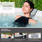 Bain à remous gonflable Bestway Miami AirJet avec 4 places SaluSpa et 4 oreillers appuie-tête