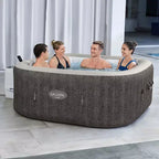 Spa gonflable carré Bestway SaluSpa AirJet avec 2 places et appui-tête