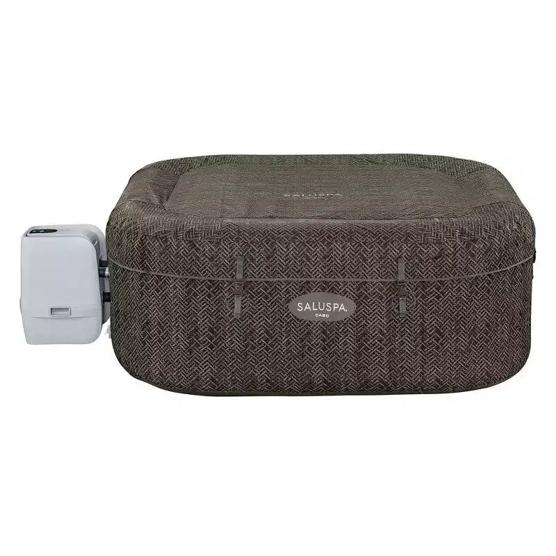 Spa gonflable carré Bestway SaluSpa AirJet avec 6 places et 3 appuie-têtes/oreillers