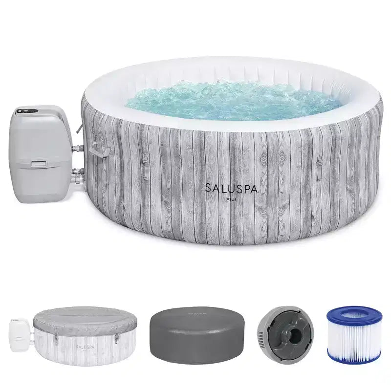 Bestway SaluSpa Fiji AirJet Inflatable Hot Tub with EnergySense Cover