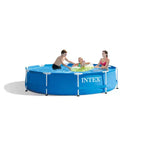 Piscine hors-sol ronde Intex à cadre métallique