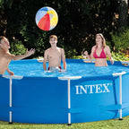 Piscine hors-sol ronde Intex à cadre métallique