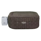 Bestway SaluSpa AirJet Spa Gonflable Carré avec 4 Sièges Antidérapants pour Piscine et Spa