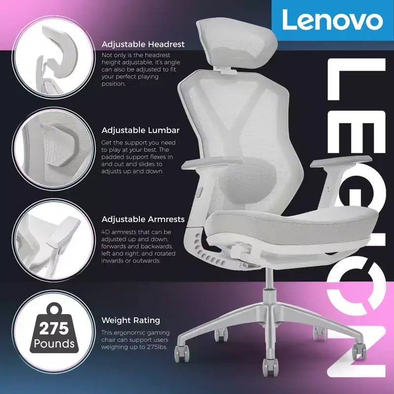 Sedia gaming Lenovo Legion