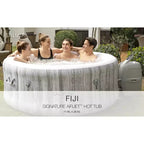 Spa gonflable Bestway SaluSpa Fiji, 4 sièges de spa et 2 appuie-têtes