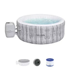 Cascade SaluSpa Color LED pour spa avec bain à remous gonflable Bestway Fiji AirJet, gris