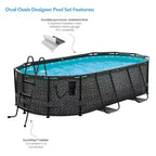 Piscine ovale Funsicle Oasis Designer