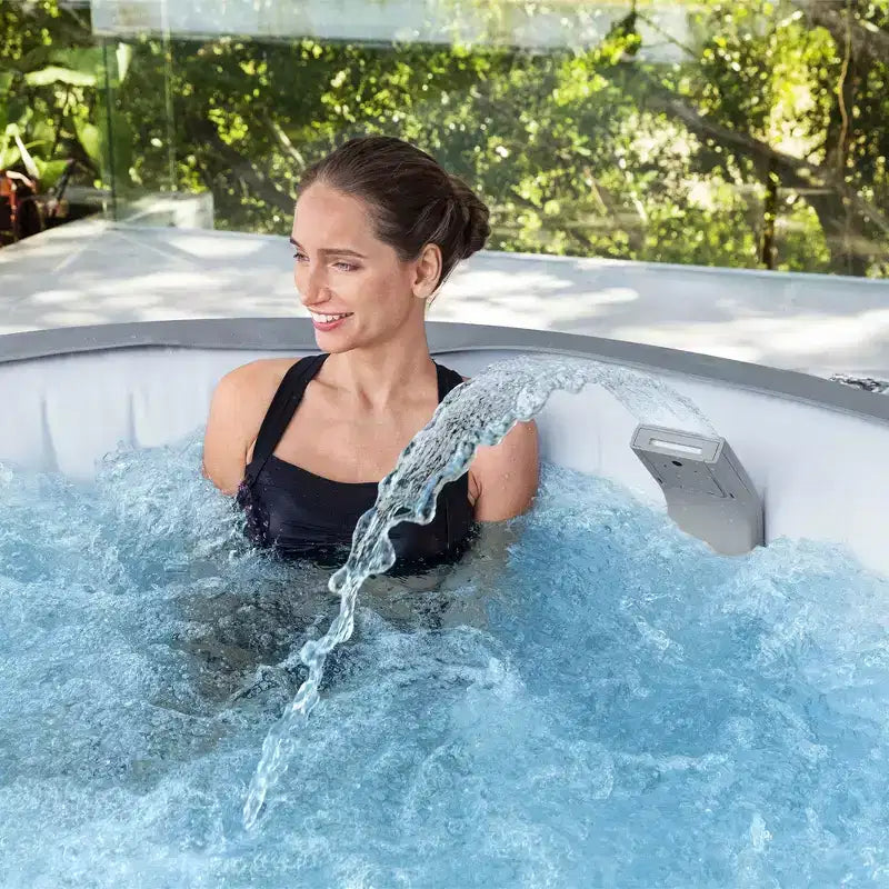 Accessoire Cascade de Spa LED SaluSpa avec Spa Gonflable Rond Bestway AirJet