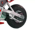 Mini-moto électrique tout-terrain Razor 24 V, 1 vitesse, avec pneus pneumatiques de 10 pouces, vitesse jusqu'à 24 km/h, pour 13 ans et plus, lot de 2, rouge