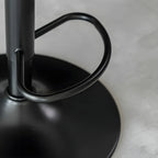 Tabourets de bar pivotants réglables modernes en similicuir