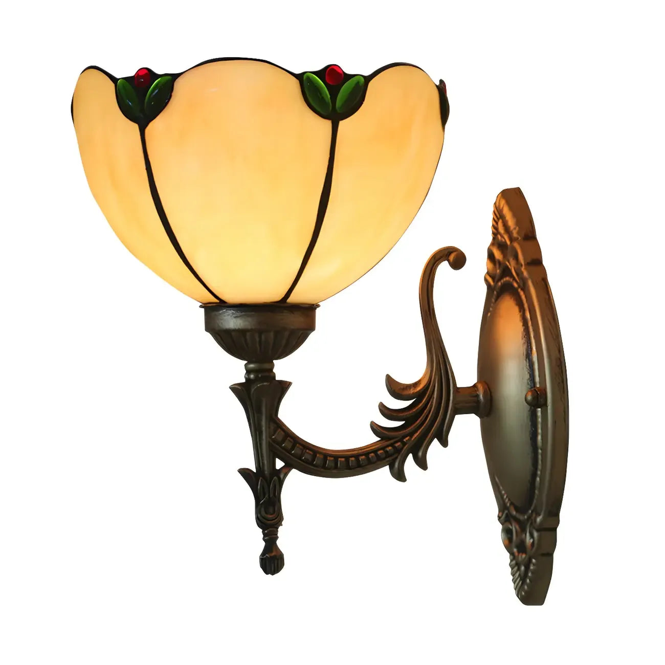 Lampada da parete vintage in bronzo da 5 a 9 pollici per illuminazione camera da letto