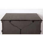 Ensemble de chambre à coucher Stroh traditionnel en bois, 3 pièces, avec lit à baldaquin et port USB, par Furniture of America