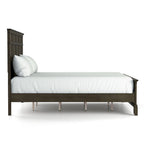 Ensemble de chambre à coucher 3 pièces à panneaux gris traditionnel Evva de Furniture of America
