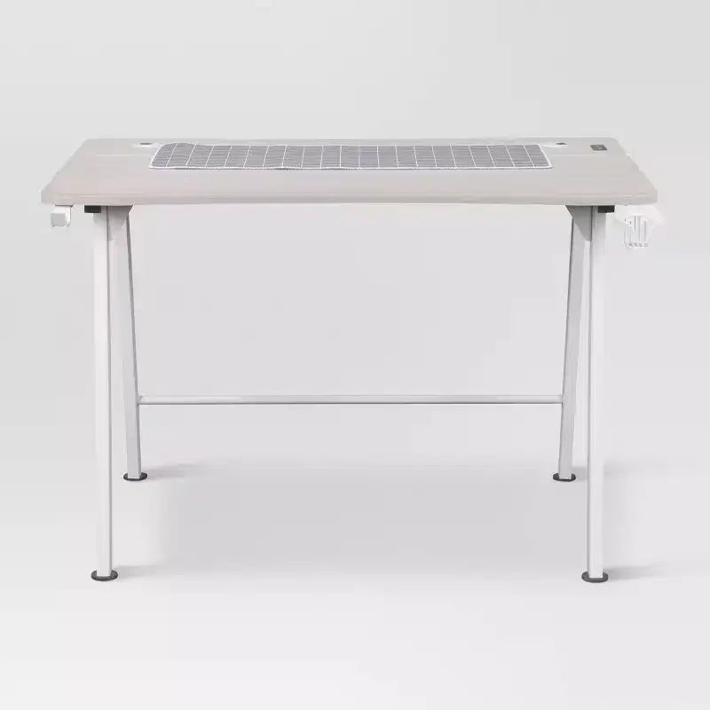 Scrivania da Gaming con luci LED e supporto per cuffie - Complementi d'arredo essenziali