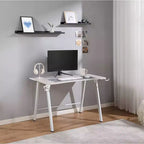 Scrivania da Gaming con luci LED e supporto per cuffie - Complementi d'arredo essenziali