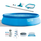 Intex 15ft X 42in East Set Set Swimming Pool with Filter Pump & Maintenance Kit