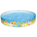 Piscine ronde instantanée Intex Beach Days Snapset pour enfants, offrant 2,9 m d'eau, capacité de 450 litres (6 unités)
