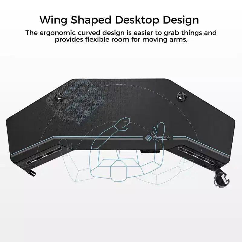 Bureau debout ergonomique EUREKA Aero 72