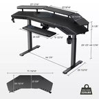 Bureau debout ergonomique EUREKA Aero 72