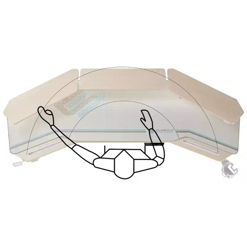 Bureau debout ergonomique EUREKA Aero 72