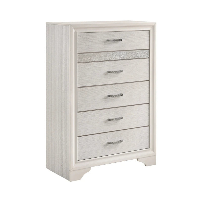 Ensemble de rangement contemporain Corbin 5 pièces pour chambre à coucher