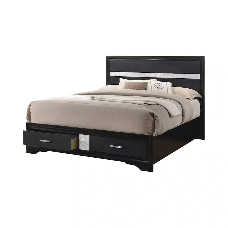 Ensemble de rangement contemporain Corbin 5 pièces pour chambre à coucher