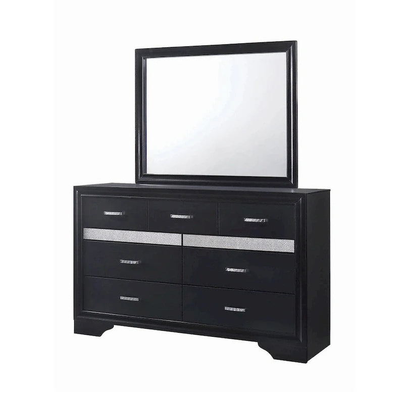 Ensemble de rangement contemporain Corbin 5 pièces pour chambre à coucher