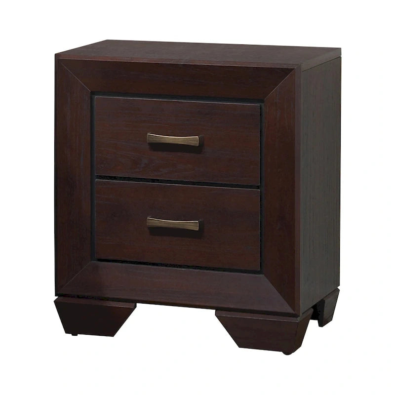 Ensemble de chambre à coucher Oatfield Transitional 4 pièces