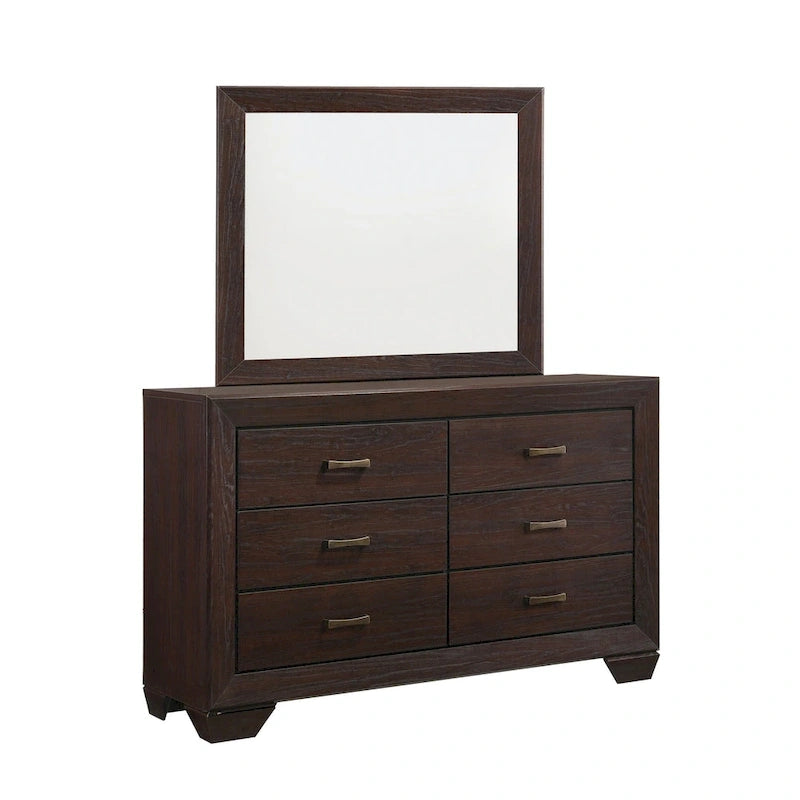 Ensemble de chambre à coucher Oatfield Transitional 4 pièces