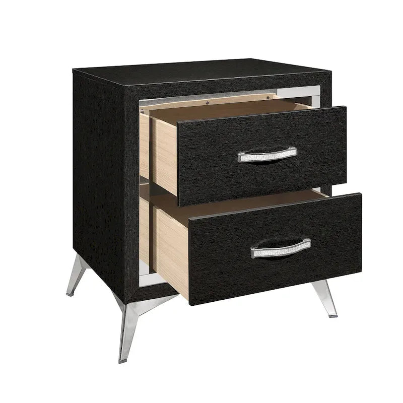 Ensemble de chambre à coucher 4 pièces Willits de New Classic Furniture avec table de chevet