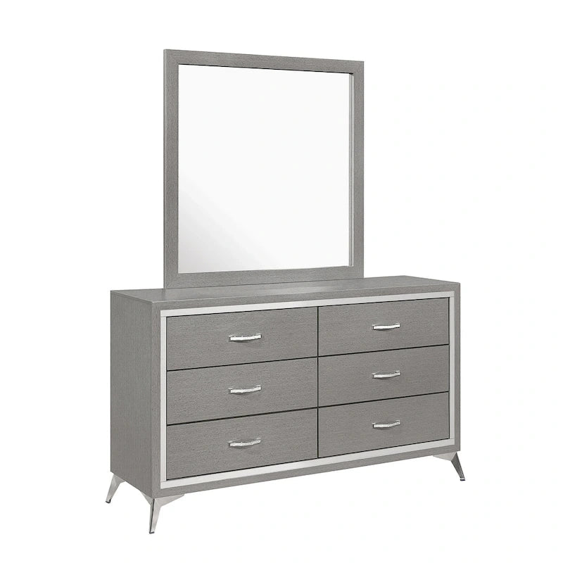 Ensemble de chambre à coucher 4 pièces Willits de New Classic Furniture avec table de chevet