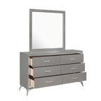 Ensemble de chambre à coucher 4 pièces Willits de New Classic Furniture avec table de chevet