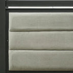 Ensemble de chambre à coucher East West Furniture Denali Queen Size avec tête de lit rembourrée (option de pièces)