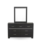 Ensemble de chambre à coucher East West Furniture Denali Queen Size avec tête de lit rembourrée (option de pièces)
