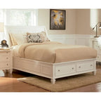 Ensemble de chambre à coucher Grace 3 pièces avec rangement et 2 tables de chevet