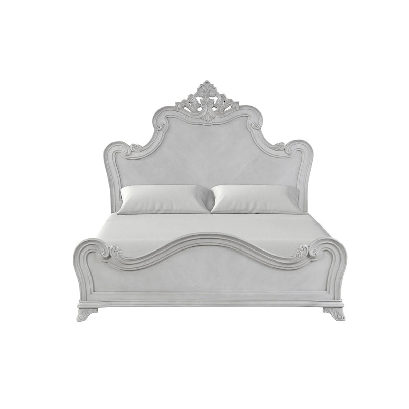 Ensemble de chambre à coucher 4 pièces New Classic Furniture Nellison gris brume avec table de chevet