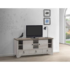 Ensemble de chambre à coucher rustique Anallese 5 pièces en bois flotté