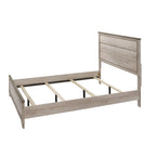 Ensemble de chambre à coucher rustique Anallese 5 pièces en bois flotté