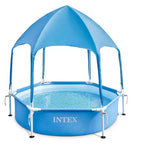 Intex 28209EP Canopy Metal Frame Above Ground Swimming Pool
