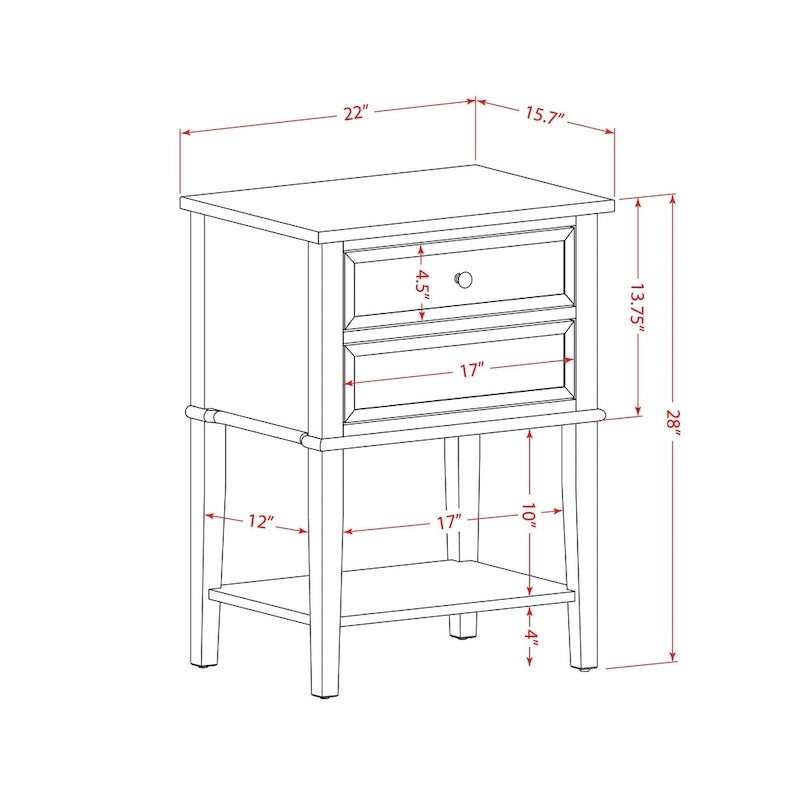 Ensemble de chambre à coucher 2 pièces King avec lit et table de chevet noire brossée - Cuir PU marron foncé et pieds noirs (taille de lit au choix)