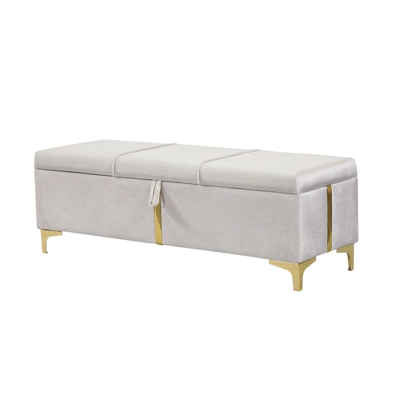Ensemble de chambre à coucher 2 pièces, lit plateforme rembourré Queen Size