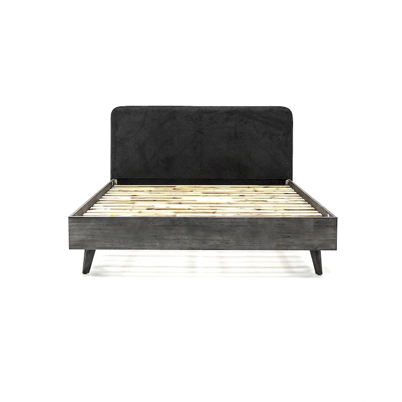 Ensemble de chambre à coucher Mohave 4 pièces en acacia avec commode et tables de chevet