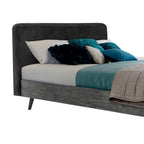 Ensemble de chambre à coucher Mohave 4 pièces en acacia avec commode et tables de chevet