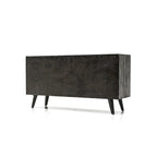 Ensemble de chambre à coucher Mohave 4 pièces en acacia avec commode et tables de chevet