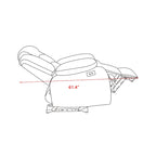 Fauteuil inclinable électrique