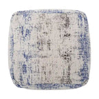 Pouf Cube en Tissu Bohème