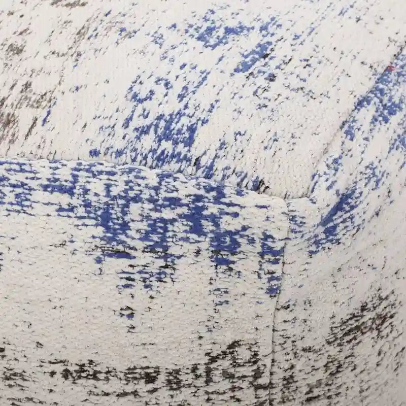 Pouf Cube en Tissu Bohème
