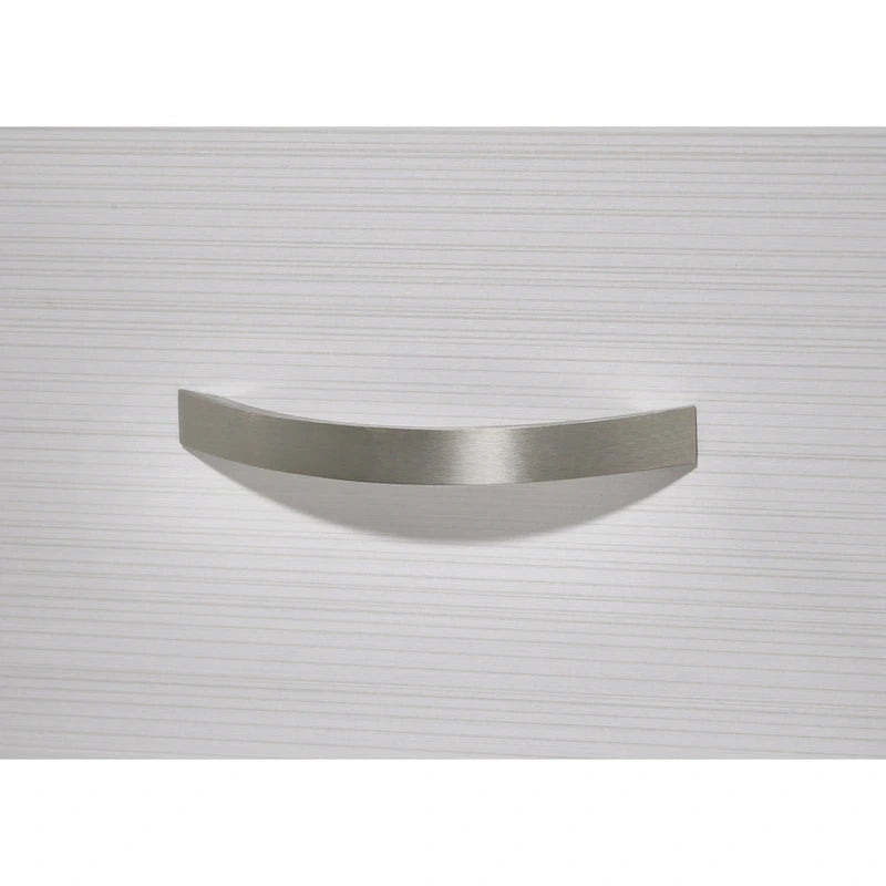 Ensemble de chambre à coucher de luxe 6 pièces Roundhill Furniture Stout White Panel